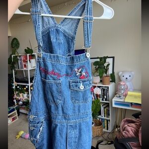 Vintage cowboy Mickey overalls